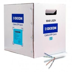 Rollo de Cable UTP Cat-6 4P 24awg 305mts- 9040 LSZH