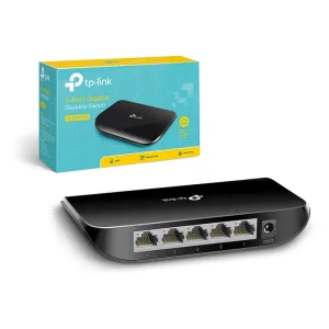 Switch 05 Puertos Gigabit plástico - TL-SG1005D