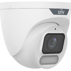Cámara Domo IP c/audio 4MP-2K/IR30m/IP67/POE/L2.8mm/Metal/Color Hunter UNV- IPC3624LE-ADF28K-WP