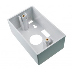 Caja 2 x 4 blanco - SB-S2-WH