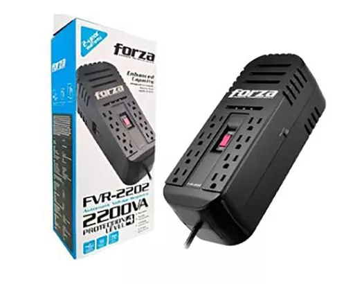 Estabilizador 08 tomas 2200VA-1100W - FVR-2202