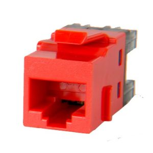 Jack RJ-45 Cat-6 Rojo - 0-1-2111475-7