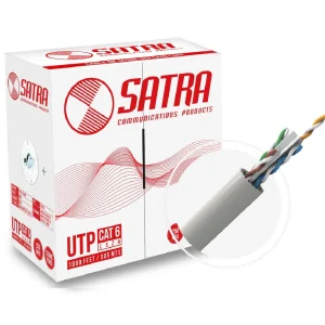 Cable UTP Cat-6 x 305mt 24awg gris LSZH - 0212021111