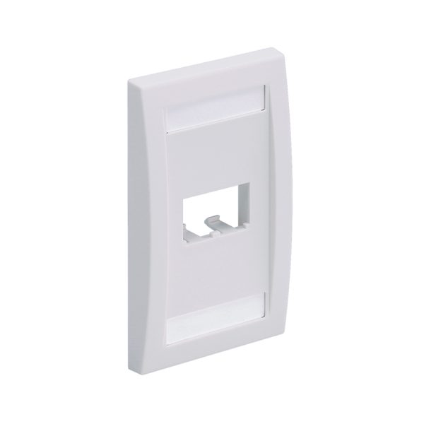 Placa de  2 Tomas blanco PAN NET - CFPE2IWY