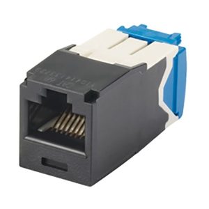 Jack RJ-45 Cat-6A Negro -CJ6X88TGBL