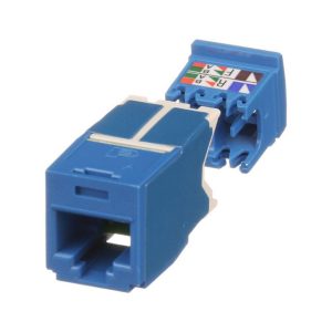 Jack RJ-45 Cat-6A azul PAN-NET - CJ6X88TGBU