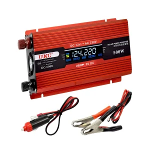 Inversor de Voltaje 12V-220V 500W Digital - KC-500D